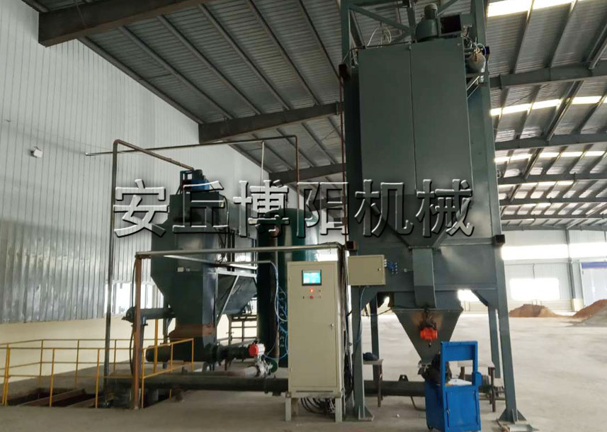 石灰粉噸袋拆包機是如何工作的？